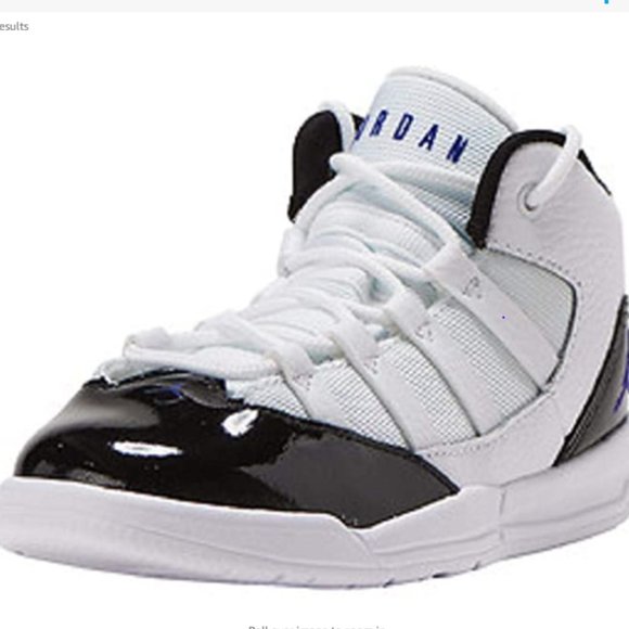 purple and white toddler jordans